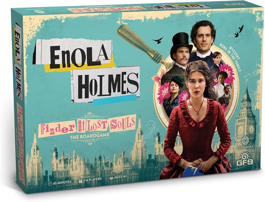 JEUX DE SOCIÉTÉ ENOLA HOLMES