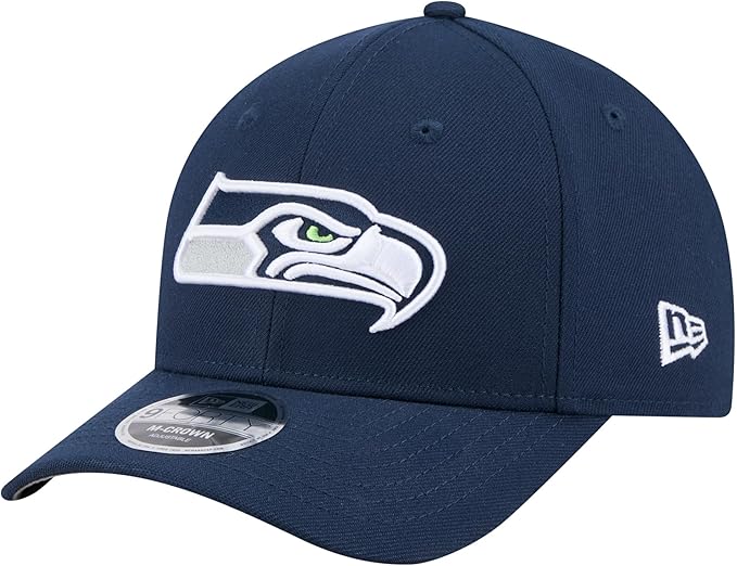 NEW ERA CAP NFL 9 FORTY M-CROWN ADJUSTABLE SEATTLE SEAHAWKS BLEU MARIN CREST BLANC