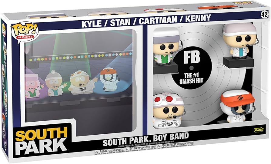 FUNKO POP SOUTH PARK BOY BAND #42 ALBUMS