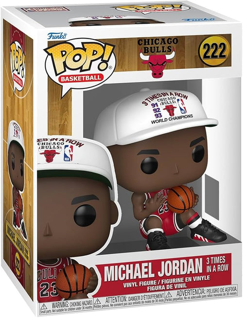 POP NBA BULLS MICHAEL JORDAN 3X IN A ROW