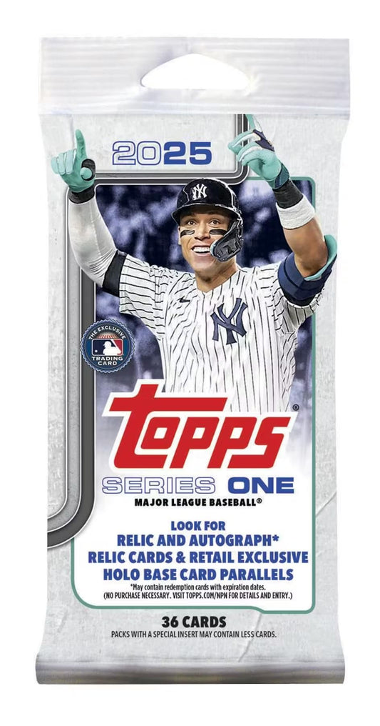 2025 TOPPS BASEBALL SERIES 1 FAT PACK