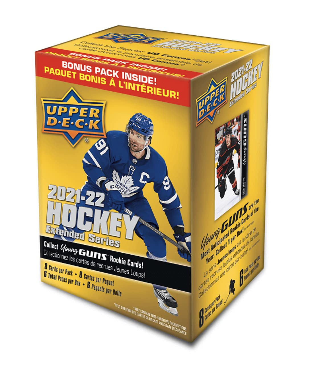 2021-22 UPPER DECK EXTENDED SERIES HOCKEY BLASTER