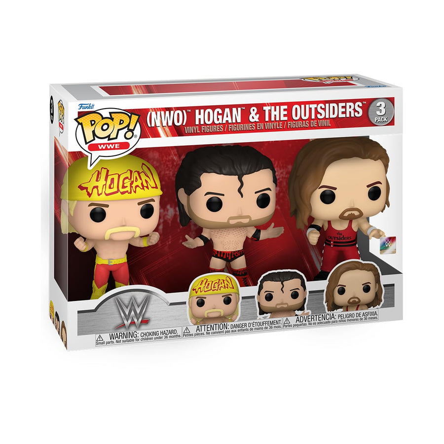 FUNKO POP HOGAN & THE OUTSIDERS 3 PACK WWE