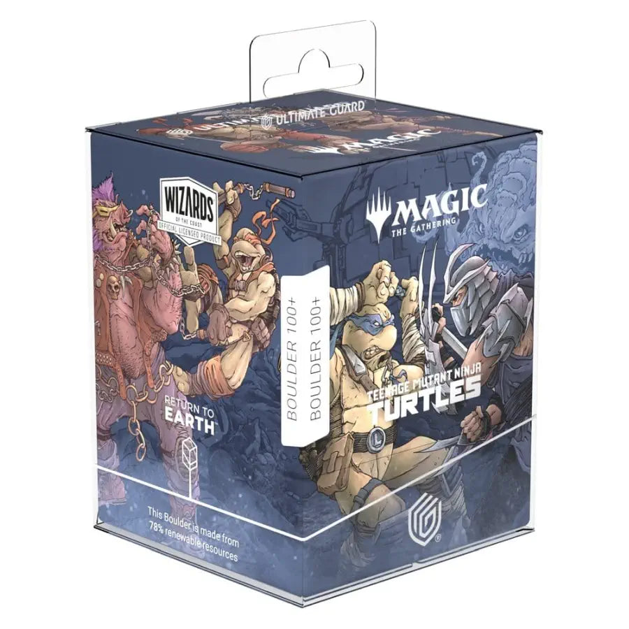 ULTIMATE GUARD DECK CASE BOULDER MTG TEENAGE MUTANT NINJA TURTLES TECHNODROME BATTLE