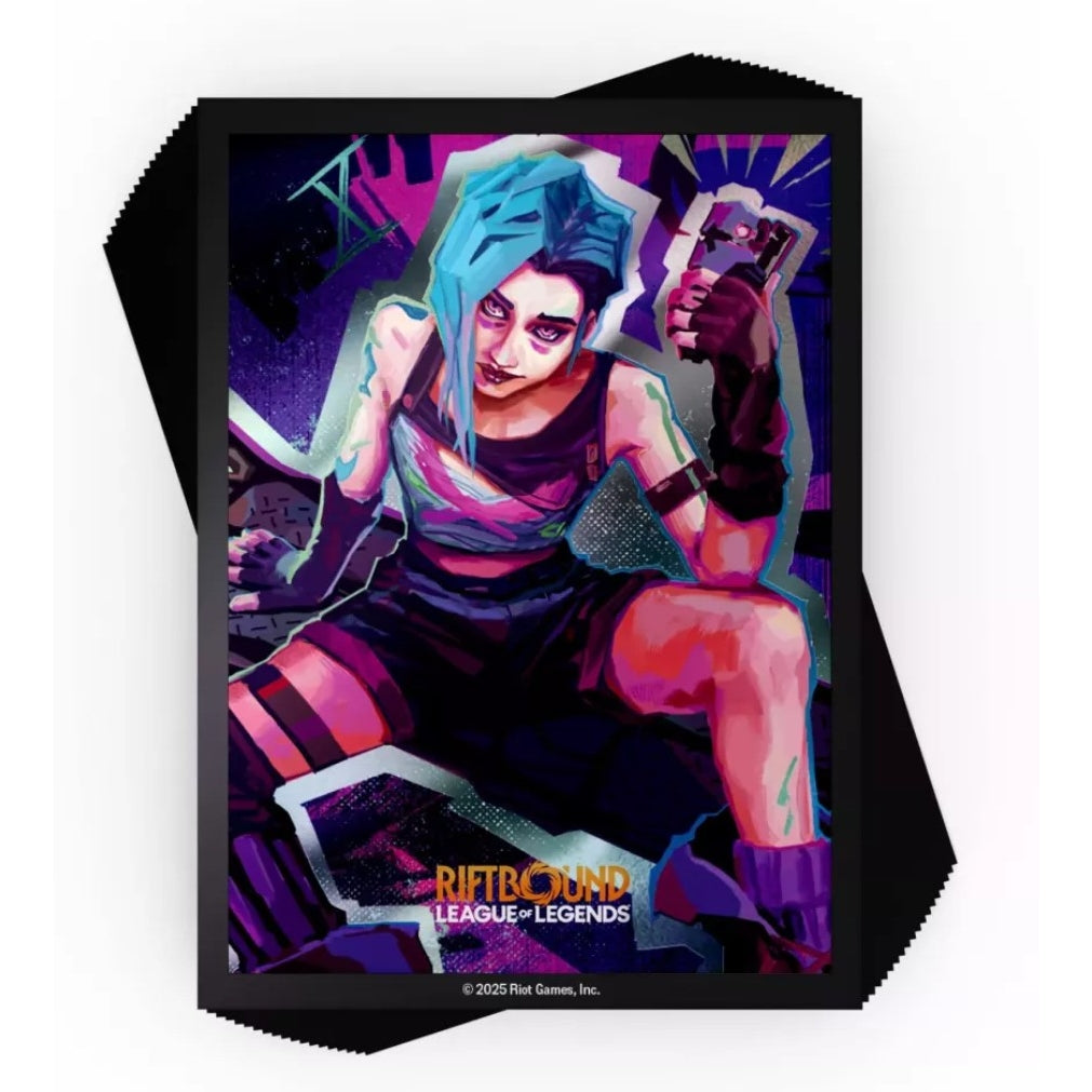 RIFTBOUND LEAGUE OF LEGENDS ORIGINS ART SLEEVES JINX