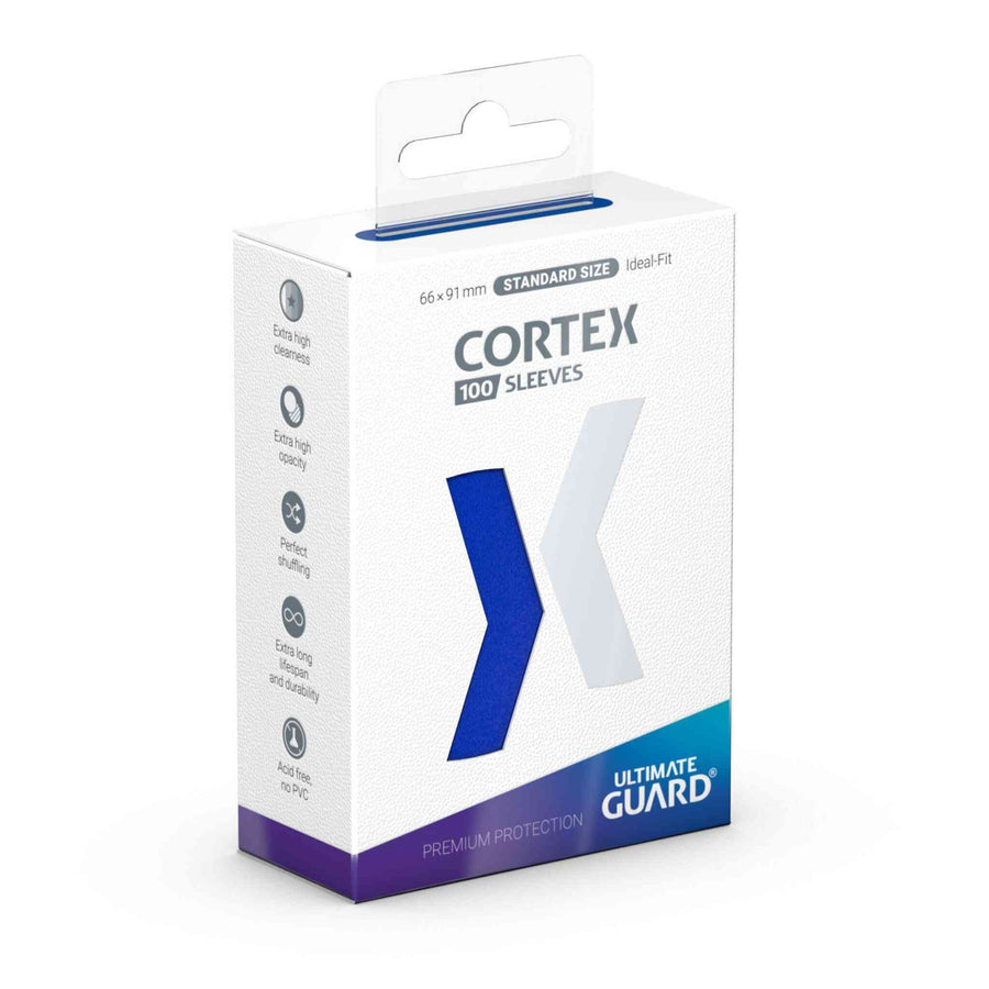 ULTIMATE GUARD SLEEVES CORTEX STANDARD GLOSSY BLUE