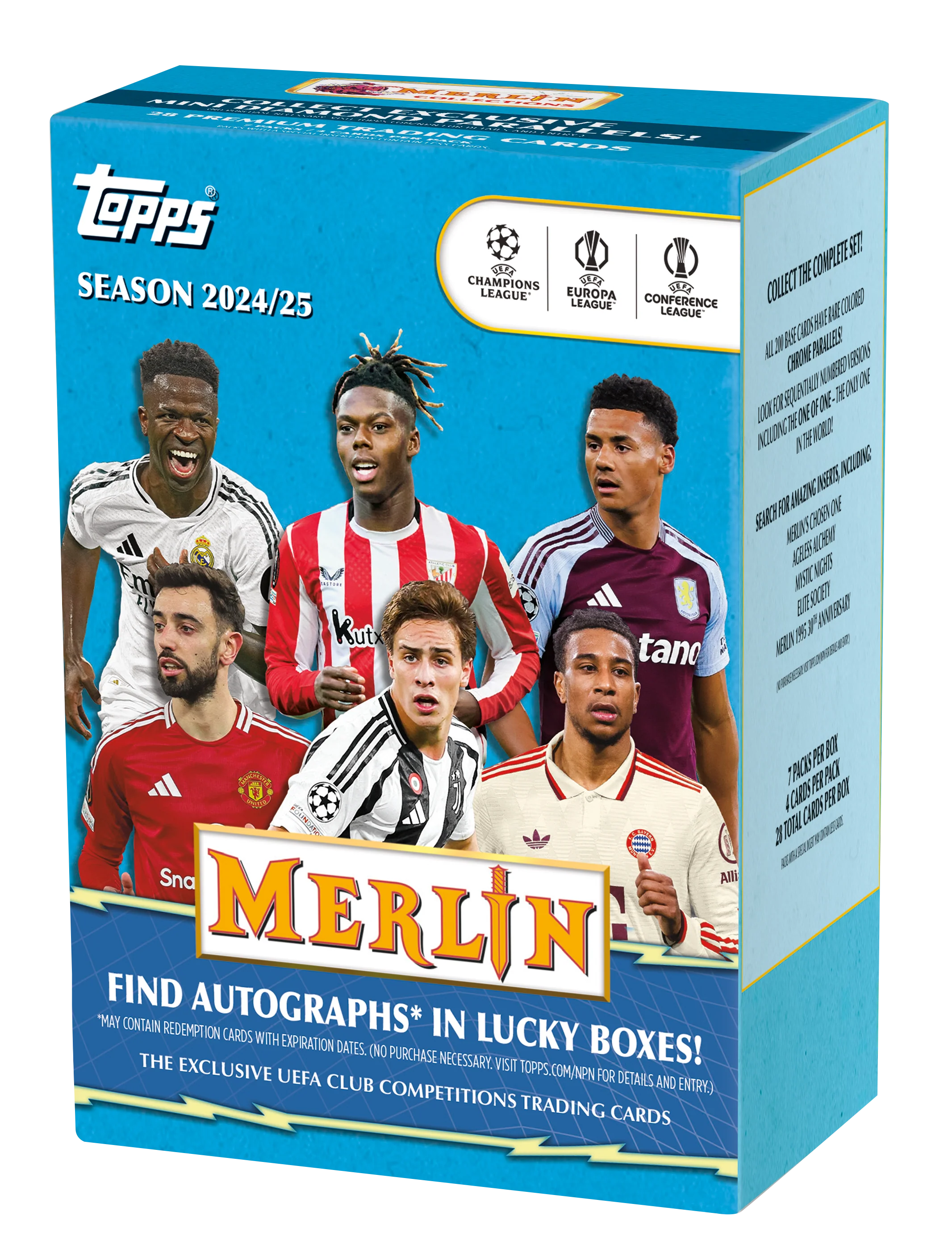 2024-25 TOPPS MERLIN UCC SOCCER VALUE BOX