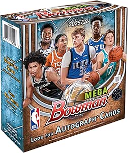 2025-26 BASKETBALL TOPPS BOWMAN MEGA BOX