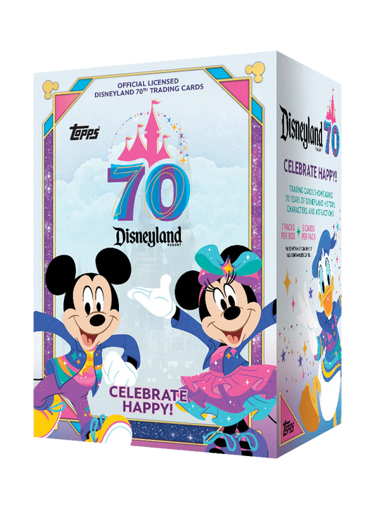 2025 TOPPS DISNEY 70TH ANNIVERSARY VALUE BOX