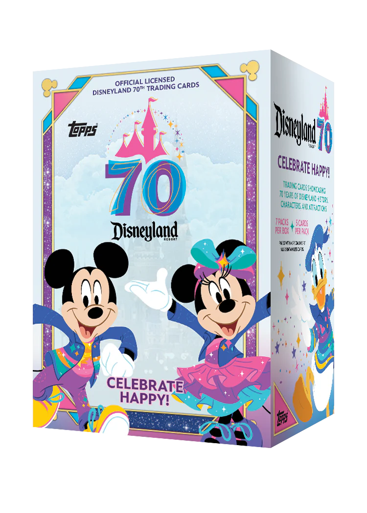 2025 TOPPS DISNEY 70TH ANNIVERSARY VALUE BOX