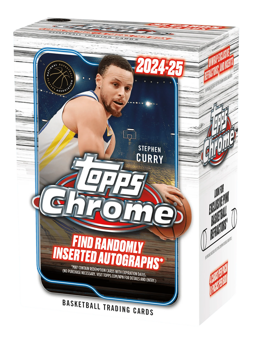 2024-25 TOPPS CHROME BASKETBALL VALUE BOX