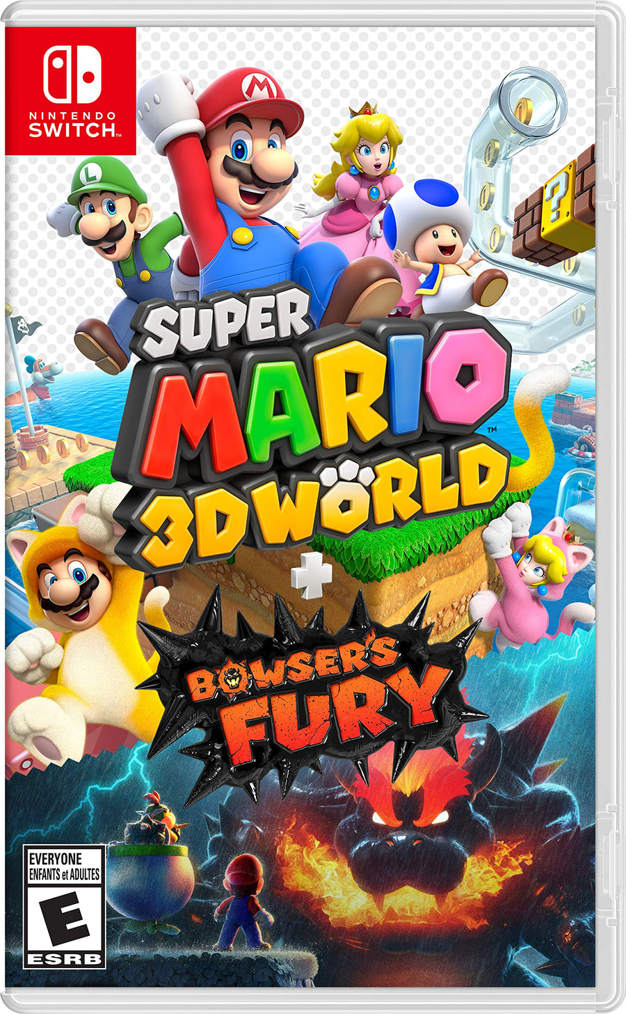 NINTENDO SWITCH SUPER MARIO 3D WORLD + BOWSER'S FURY