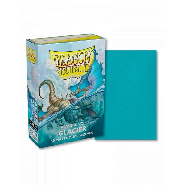 DRAGON SHIELD SLEEVES DUAL JAPANESE MATTE GLACIER