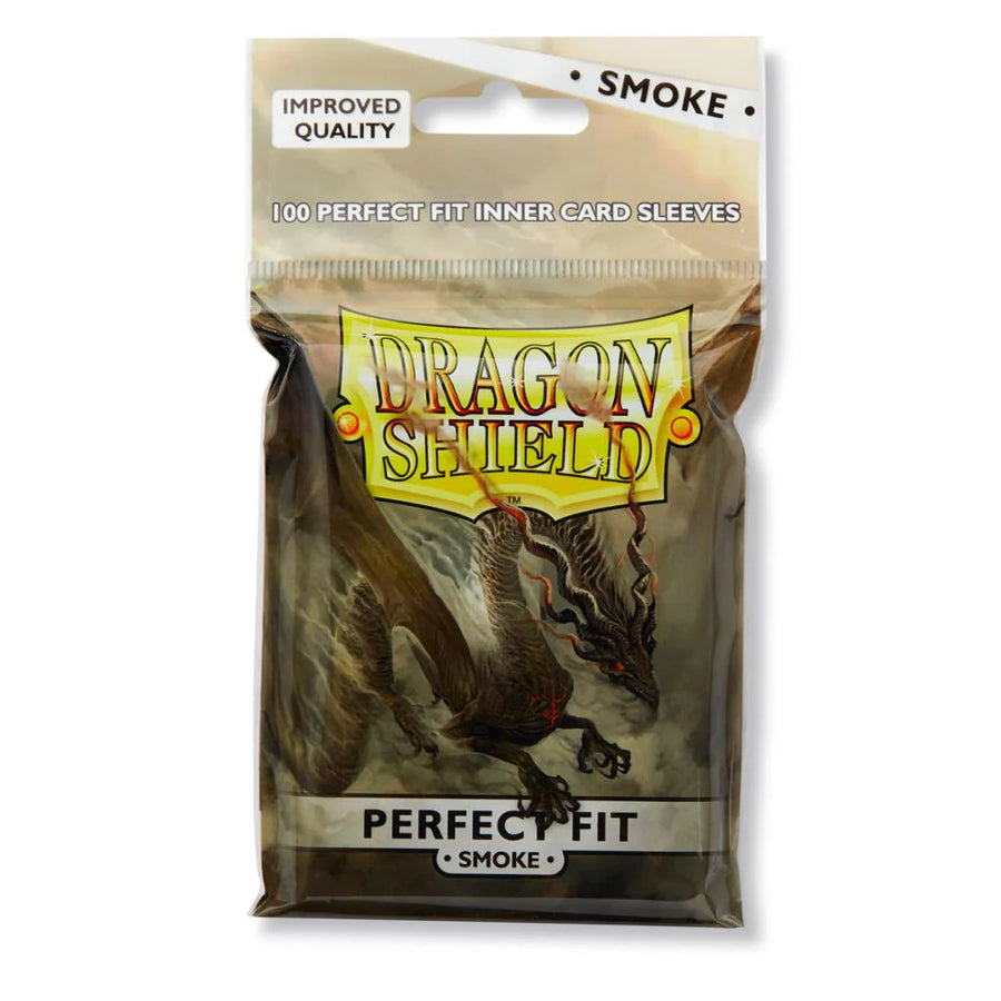 DRAGON SHIELD SLEEVES PERFECT FIT CLEAR/SMOKE