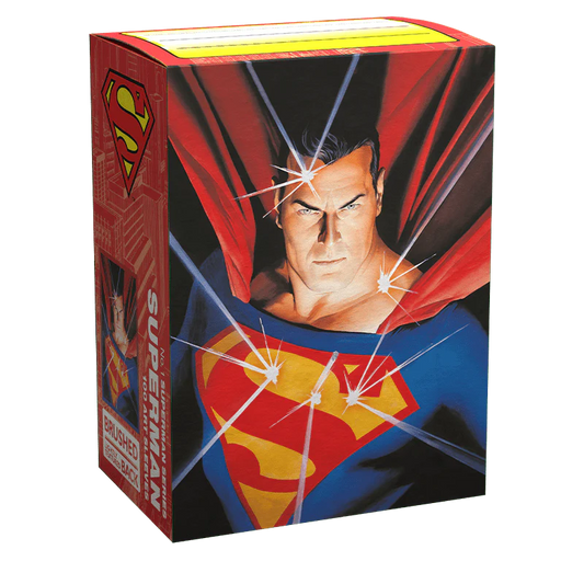 DRAGON SHIELD SLEEVES SUPERMAN BRUSHED