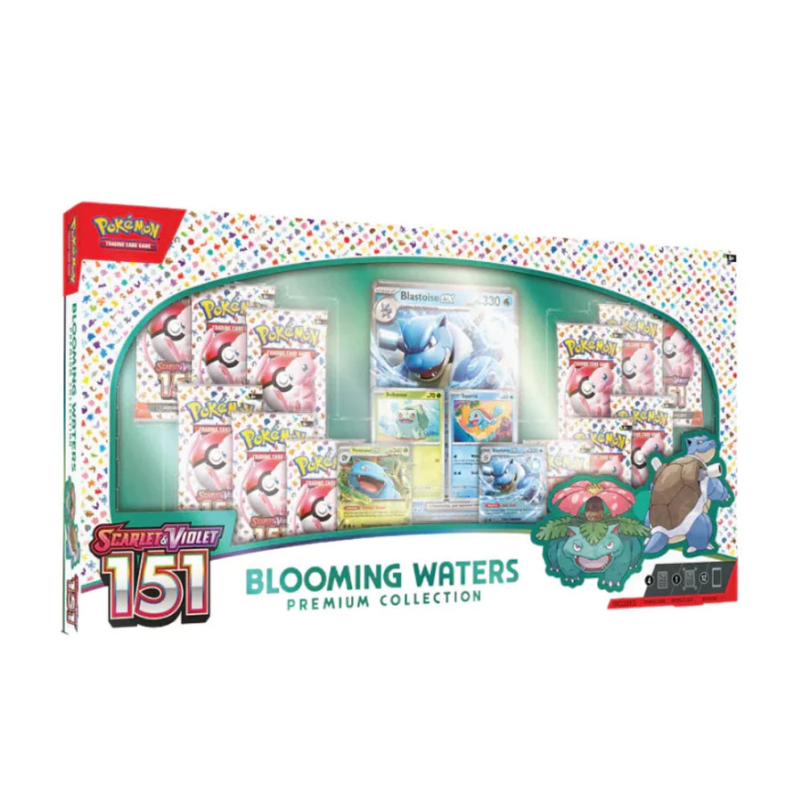 POKEMON SCARLET & VIOLET 151 BLOOMING WATERS PREMIUM COLLECTION