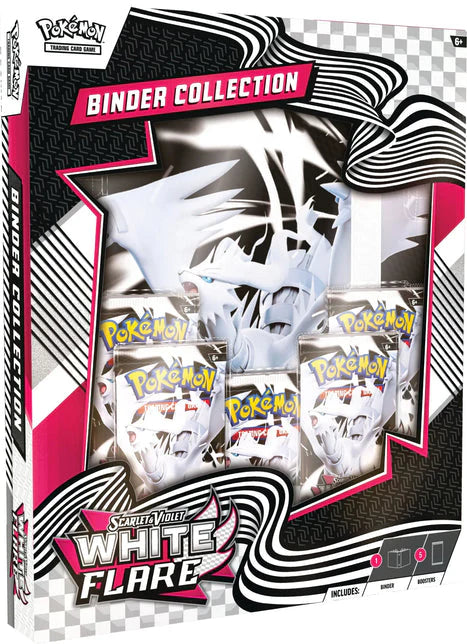 POKEMON SCARLET & VIOLET WHITE FLARE BINDER COLLECTION