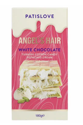 PATISLOVE DUBAI WHITE CHOCOLATE ANGEL'S HAIR