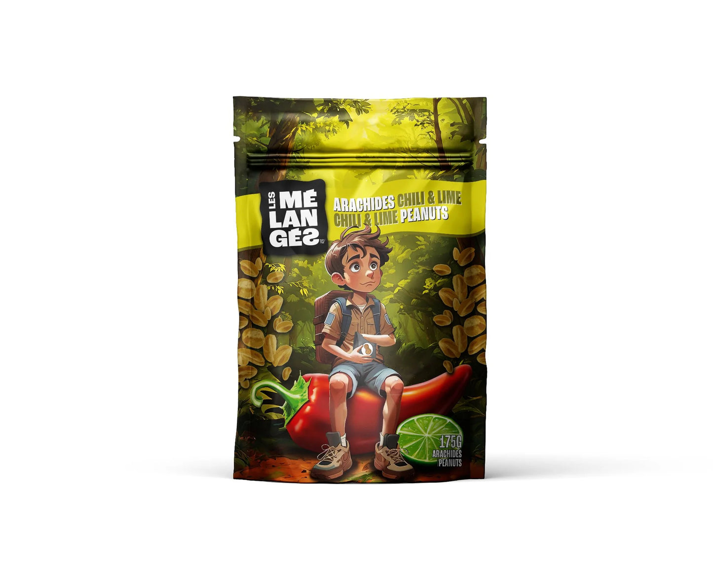 LES MÉLANGÉS ARACHIDES CHILI & LIME