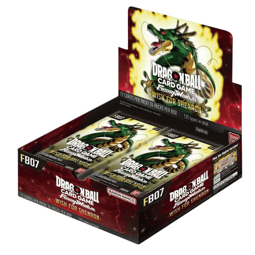 DRAGON BALL FUSIONWORLD WISH FOR SHENRON FB07 BOOSTER BOX