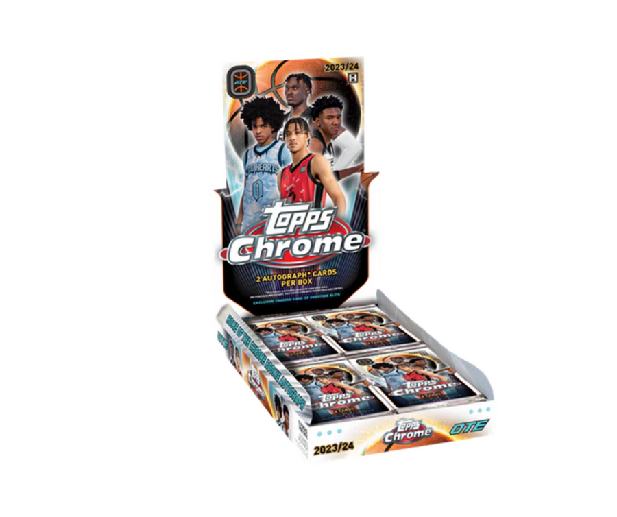 2023-24 TOPPS CHROME BASKETBALL HOBBY BOX