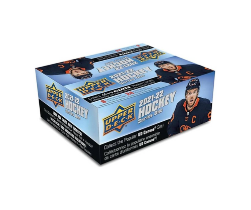2021-22 UPPER DECK SERIES ONE HOCKEY RETAIL BOX
