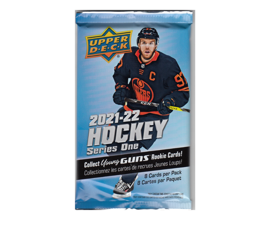 2021-22 UPPER DECK SERIES ONE HOCKEY RETAIL PACK