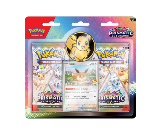 POKEMON SCARLET & VIOLET PRISMATIC EVOLUTION DUO PACKS