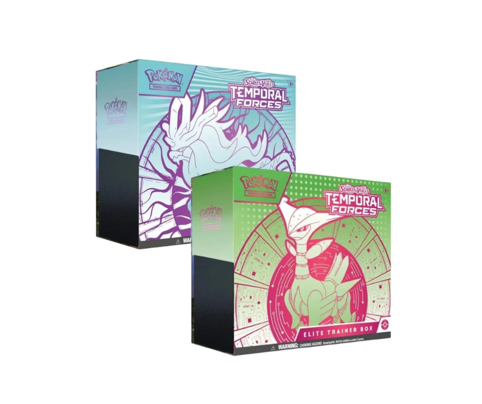 POKEMON ETB SCARLET & VIOLET TEMPORAL FORCES