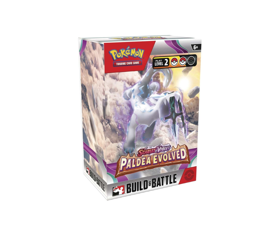 POKEMON SCARLET & VIOLET PALDEA EVOLVED BUILD & BATTLE