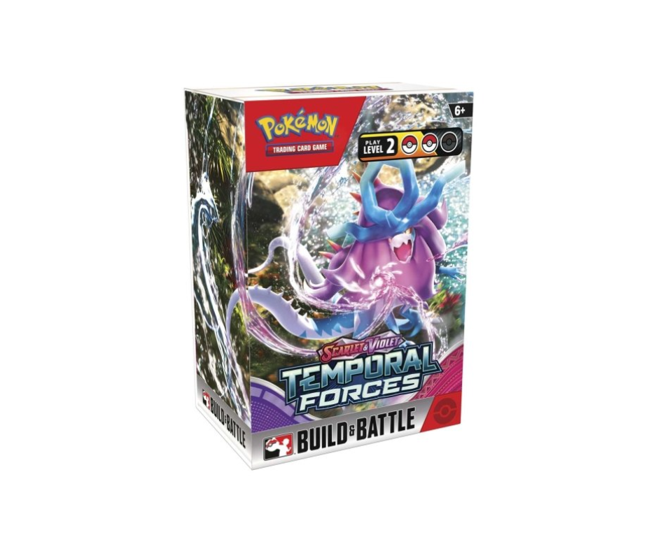 POKEMON SCARLET & VIOLET TEMPORAL FORCES BUILD & BATTLE