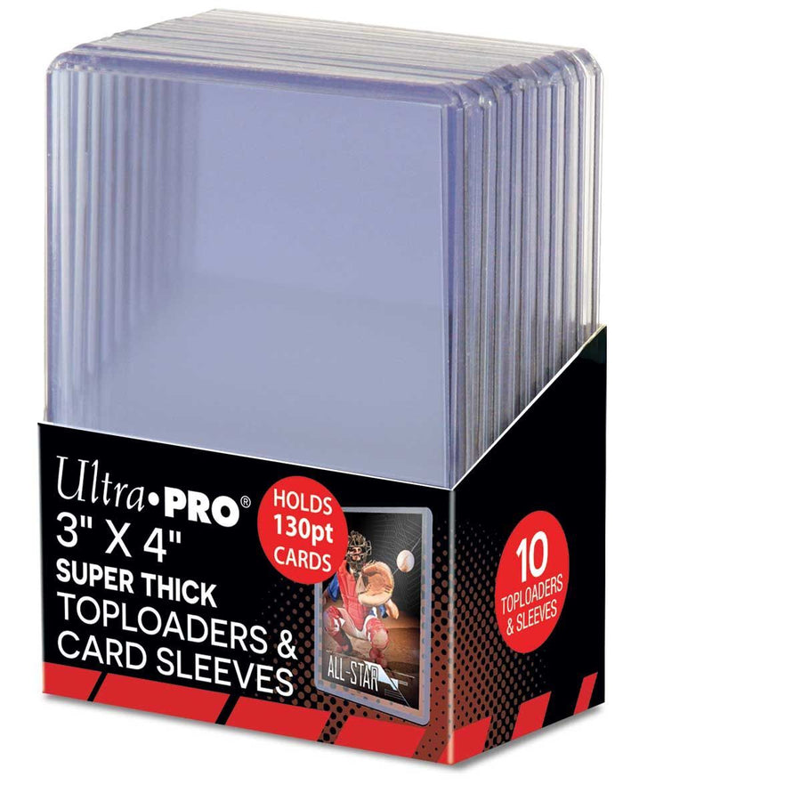 ULTRAPRO 3X4 SUPER THICK TOPLOADER 130PT