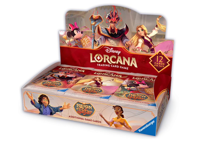 DISNEY LORCANA REIGN OF JAFAR BOOSTER BOX