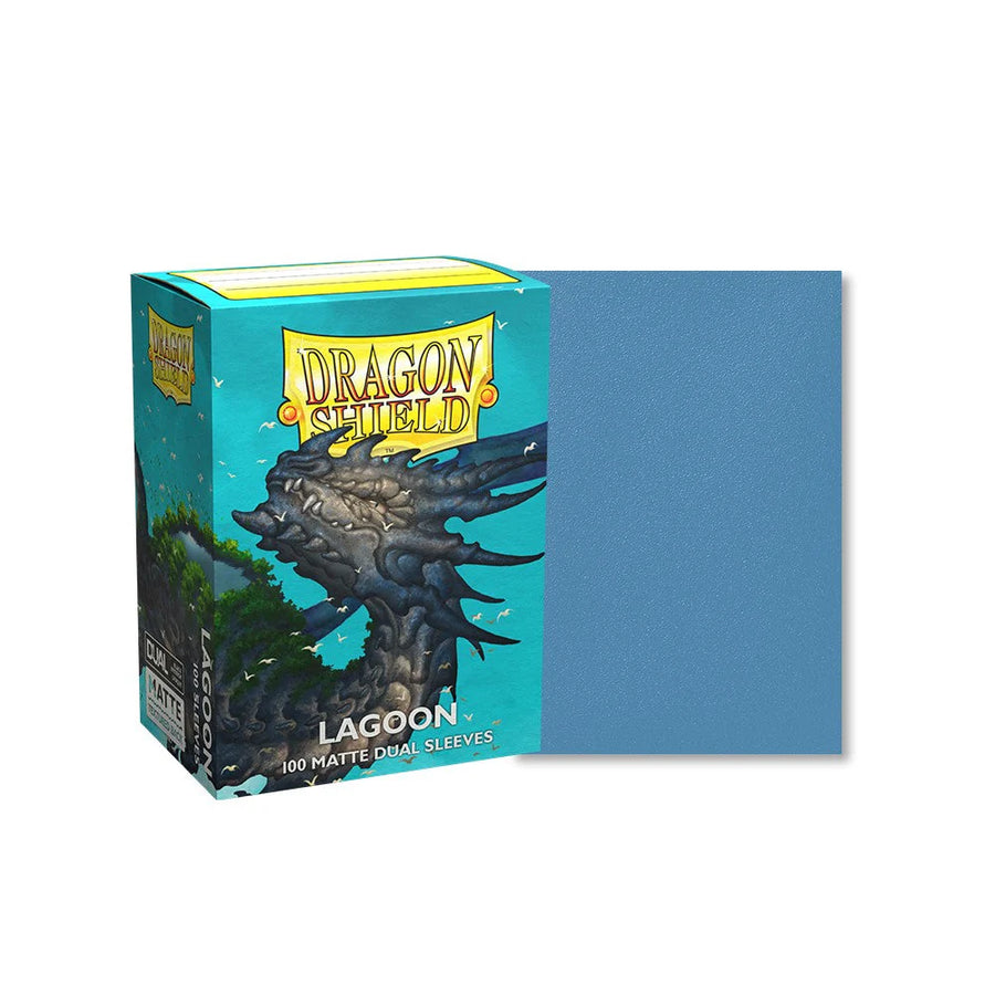 DRAGON SHIELD SLEEVES DUAL MATTE LAGOON
