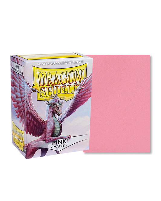 DRAGON SHIELD SLEEVES MATTE PINK