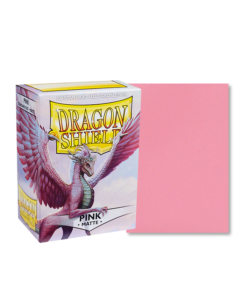 DRAGON SHIELD SLEEVES MATTE PINK