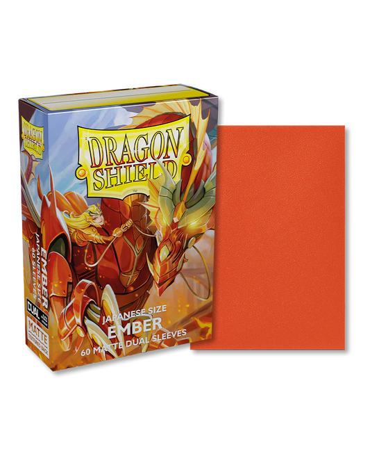 DRAGON SHIELD SLEEVES DUAL JAPANESE MATTE EMBER