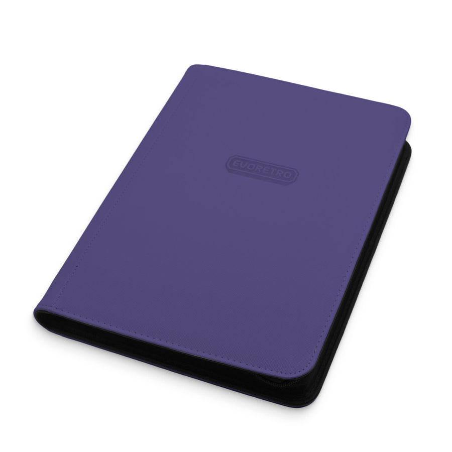 EVORETRO 9-POCKET CARD BINDER PURPLE