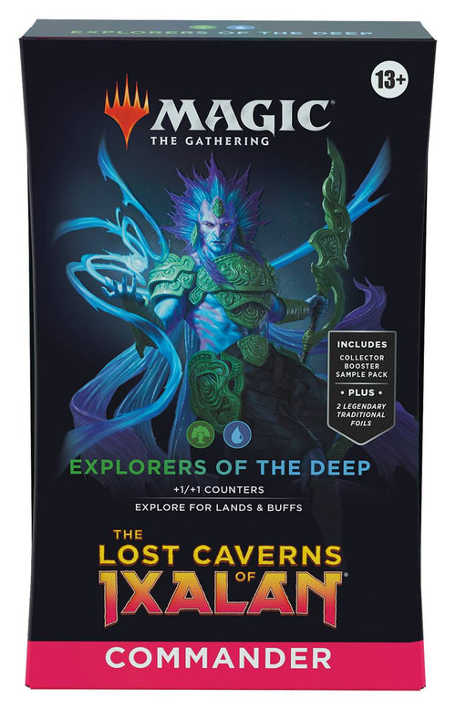 MTG THE LOST CAVERNS OF IXALAN EXPLORERS OF THE DEEP COMMANDER DECK