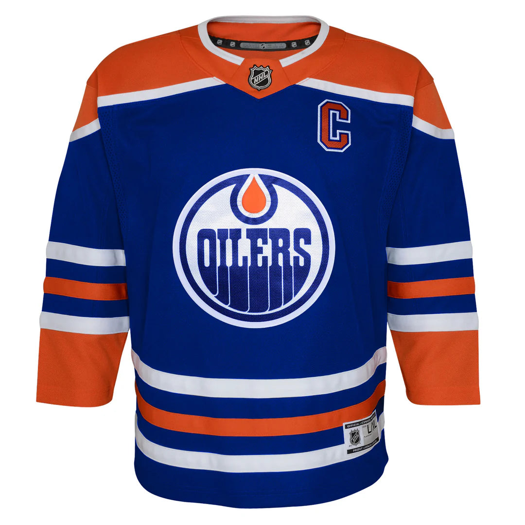 JERSEY NHL CONNOR MCDAVID FANATICS L/XL ENFANT