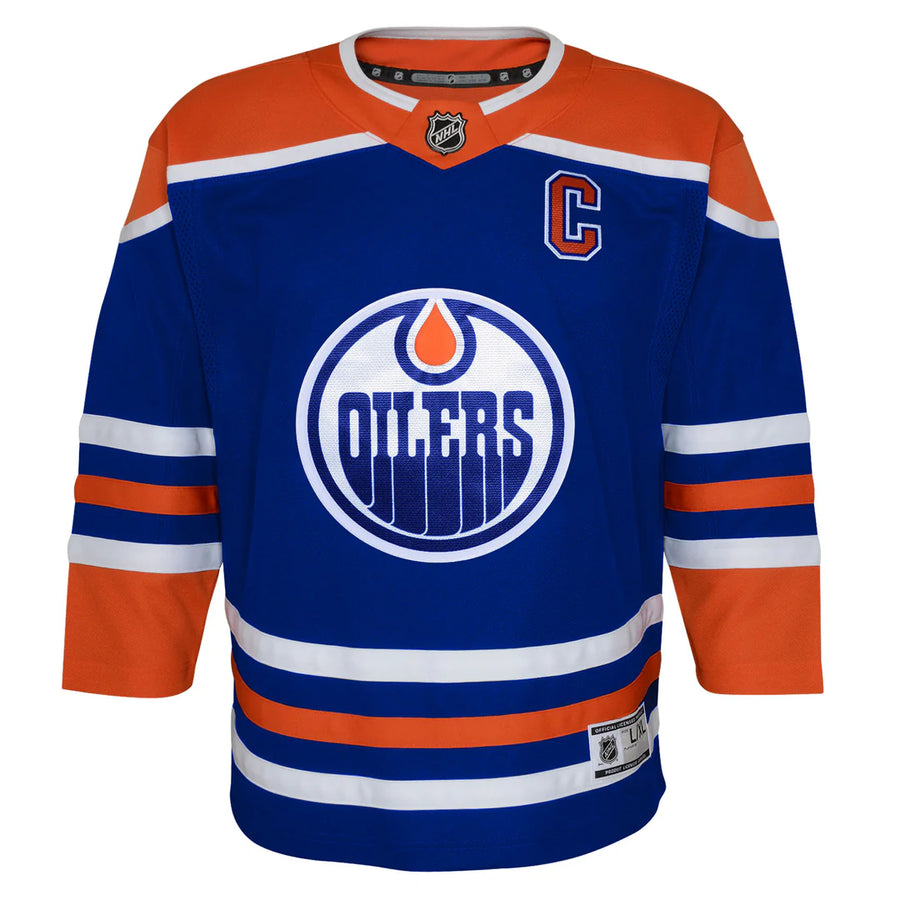 JERSEY NHL CONNOR MCDAVID FANATICS L/XL ENFANT