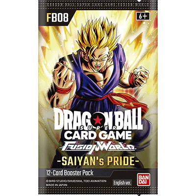 DRAGON BALL FUSIONWORLD SAIYAN'S PRIDE FB08 BOOSTER PACK