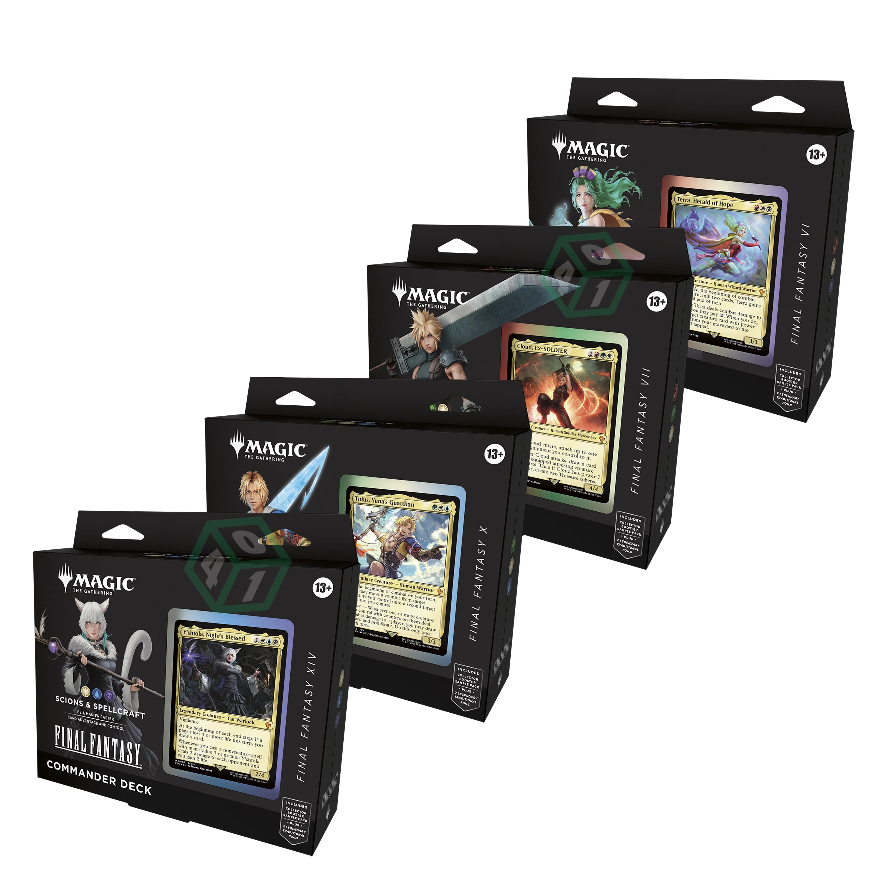MTG FINAL FANTASY 4 COMMANDER DECK