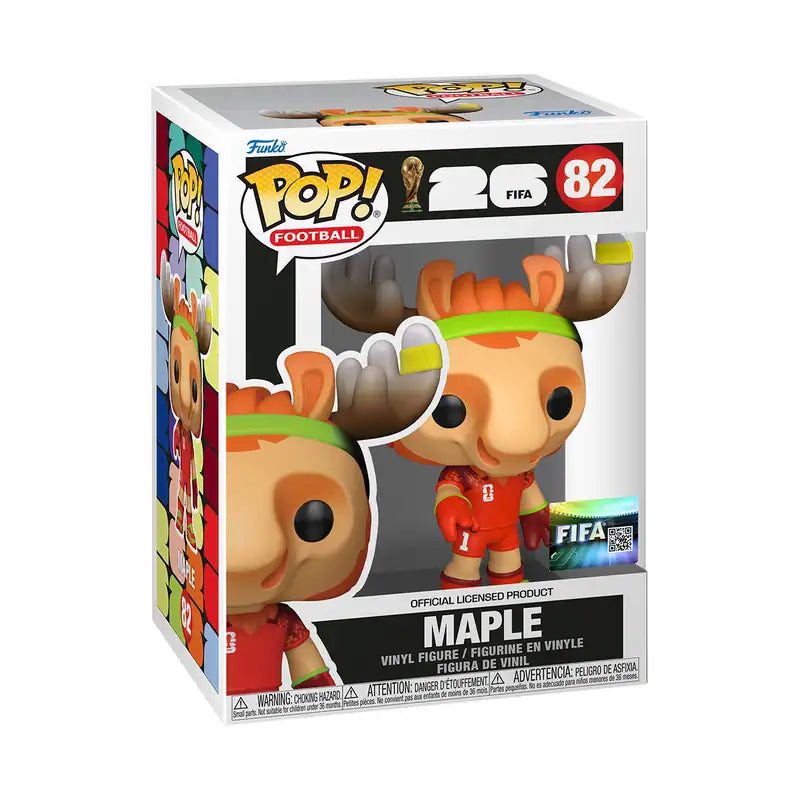 POP WORLD CUP 2026 MASCOTS CANADA MAPLE