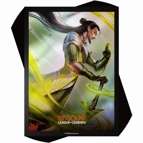 RIFTBOND LEAGUE OF LEGENDS UNLEASHED ART SLEEVES MASTER YI