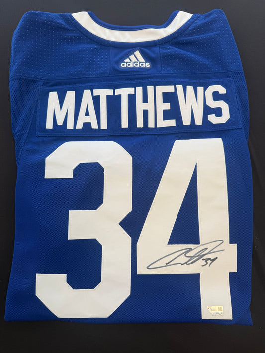 JERSEY NHL ADIDAS AUTOGRAPH AUSTON MATHEWS GRANDEUR 54