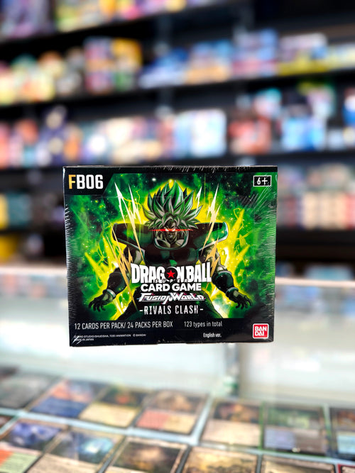 DRAGON BALL FUSIONWORLD RIVALS CLASH FB06 HOBBY BOX