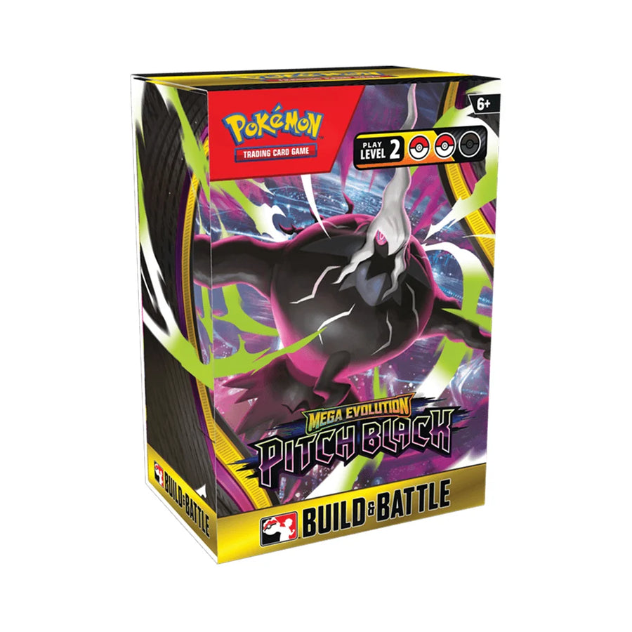 TCG POKEMON MEGA EVOLUTION PITCH BLACK BUILT & BATTLE