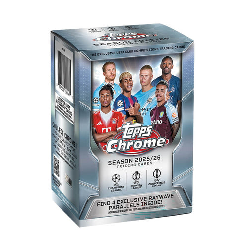 2025-26 SOCCER TOPPS CHROME VALUE BOX