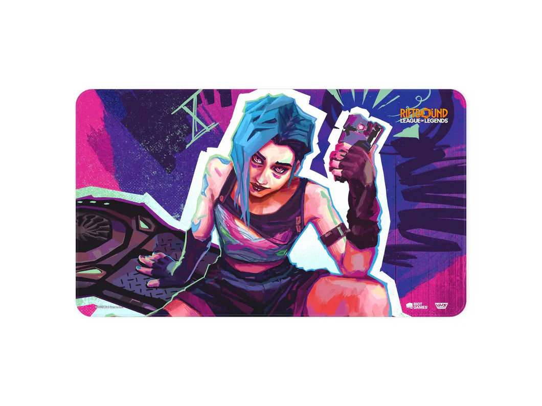 RIFTBOUND LEAGUE OF LEGENDS ORIGINS PLAYMAT JINX